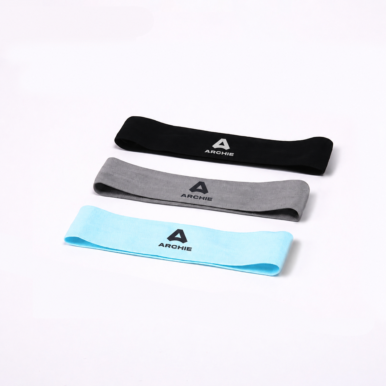A black and white pinstripe custom headband for ZT Baseball - Side 1